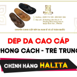 Xưởng sản xuất dép da nam