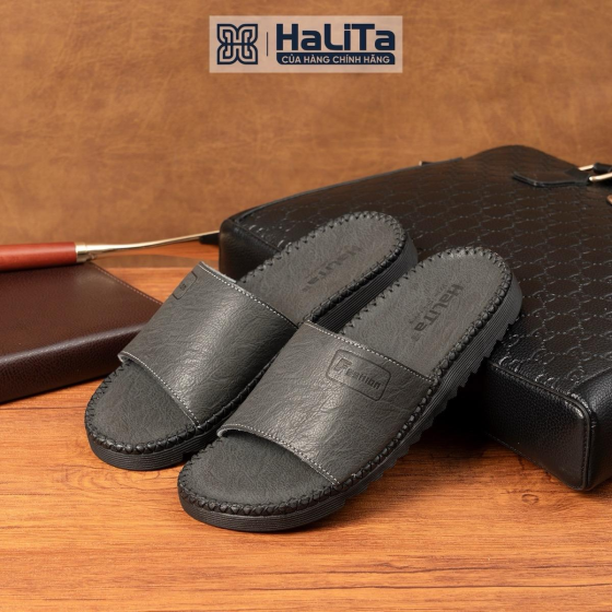  DéP Nam Doctor Fashion, Đế Nhẹ Cao 3cm ,Đế  Cao Su  Khâu Chỉ Toàn Bộ Đế Bằng Dép Lê Quai Ngang Slipper