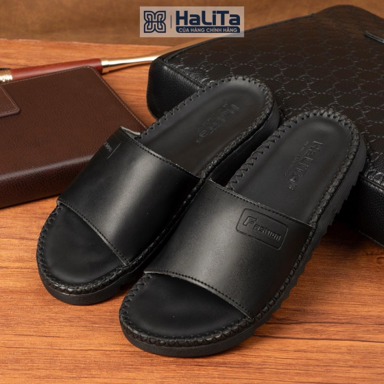  DéP Nam Doctor Fashion, Đế Nhẹ Cao 3cm ,Đế  Cao Su  Khâu Chỉ Toàn Bộ Đế Bằng Dép Lê Quai Ngang Slipper