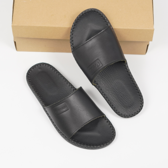 DéP Nam Doctor Fashion Halita , Đế Nhẹ Cao 1.5cm ,Đế  Cao Su  Khâu Chỉ Toàn Bộ Đế Bằng Dép Lê Quai Ngang