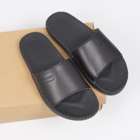 DéP Nam Doctor Fashion Halita , Đế Nhẹ Cao 1.5cm ,Đế  Cao Su  Khâu Chỉ Toàn Bộ Đế Bằng Dép Lê Quai Ngang