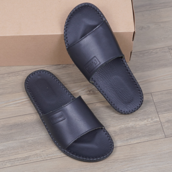 DéP Nam Doctor Fashion Halita , Đế Nhẹ Cao 1.5cm ,Đế  Cao Su  Khâu Chỉ Toàn Bộ Đế Bằng Dép Lê Quai Ngang