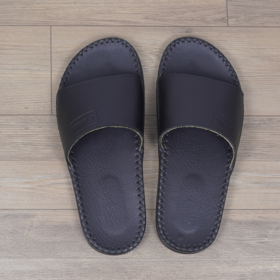DéP Nam Doctor Fashion Halita , Đế Nhẹ Cao 1.5cm ,Đế  Cao Su  Khâu Chỉ Toàn Bộ Đế Bằng Dép Lê Quai Ngang