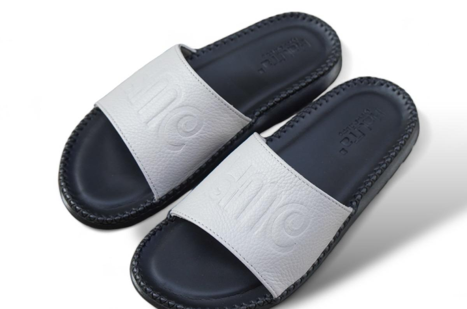DéP Nam Doc Tờ Kẹp 2 in 1 , Da Sần Halita, Khâu Chỉ Toàn Bộ , Đế Bằng Cao Su Êm Chân