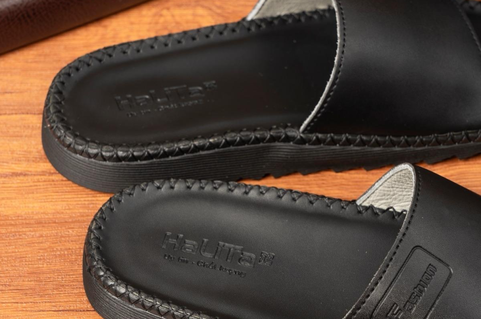  DéP Nam Doctor Fashion, Đế Nhẹ Cao 3cm ,Đế  Cao Su  Khâu Chỉ Toàn Bộ Đế Bằng Dép Lê Quai Ngang Slipper