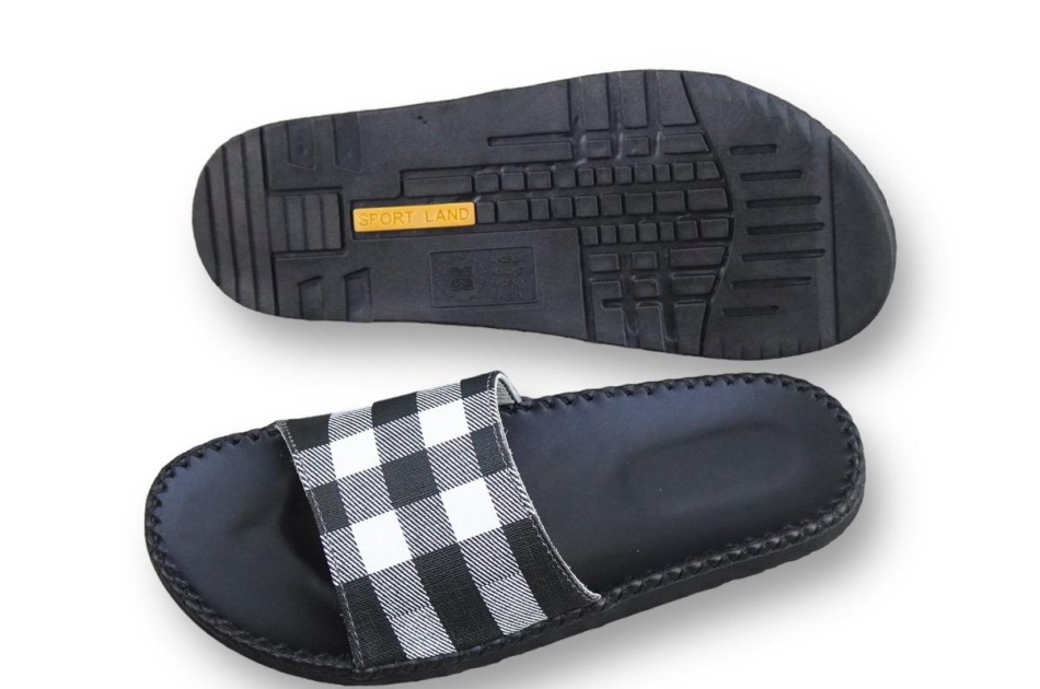DéP LUXURY HALITA phiên bản Sang Trọng,thời trang Nam Nữ, Đế cao su nhẹ 1.5cm . Đế Bằng Slipper Nhung